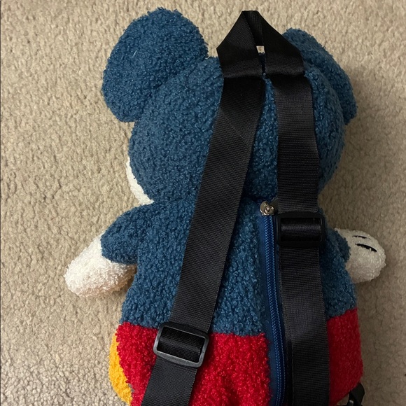 NEW - Mickey Mouse teddy backpack - Picture 5 of 7